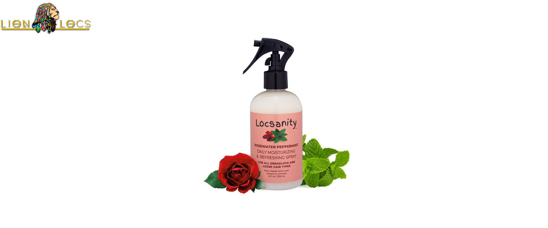 Locsanity Rosewater Peppermint Moisturizing Refreshing Spray Review