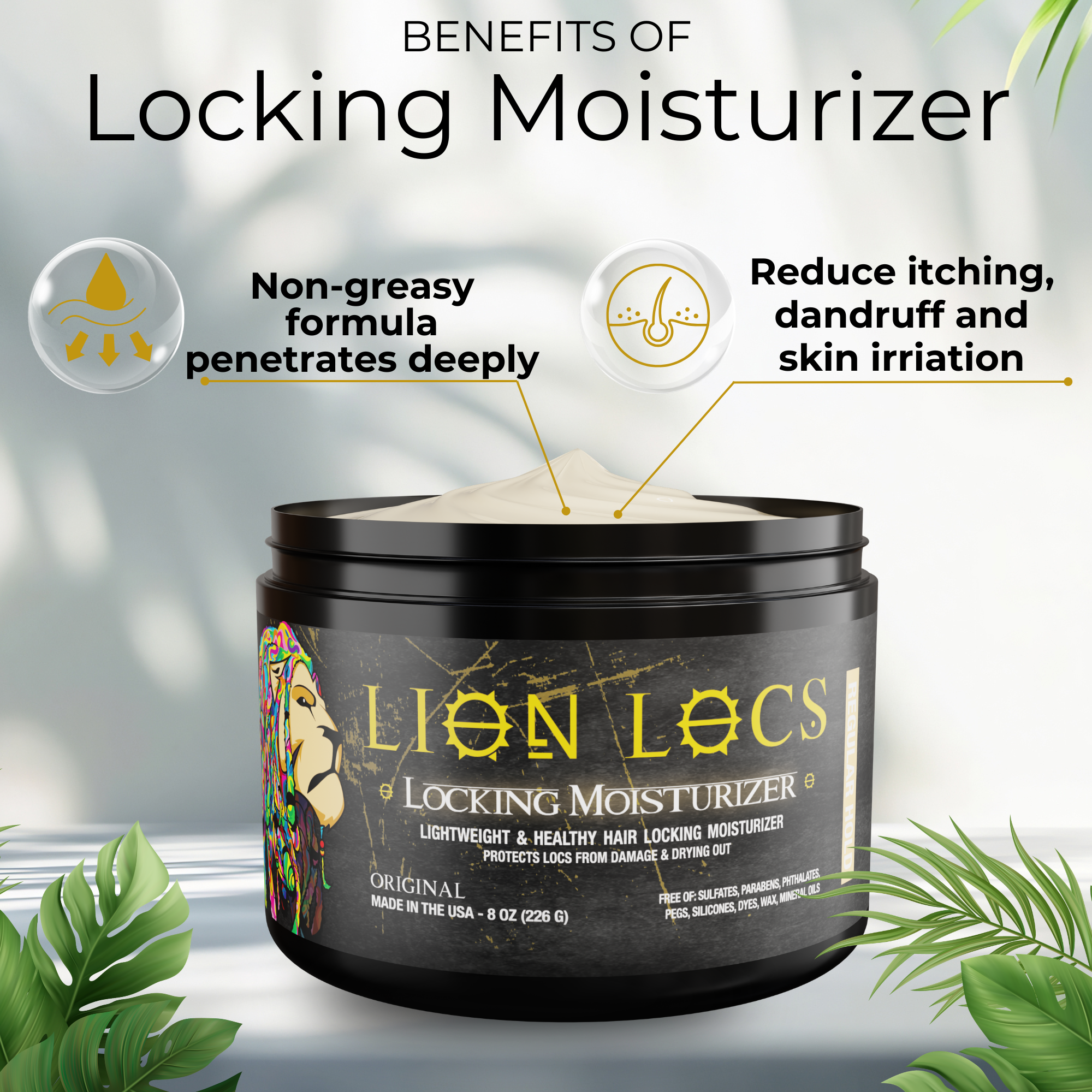 Loc Gel | Dreadlock Locking Gel for Retwists & Braids – Residue