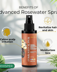 Advanced Rose Water Spray Treatment - Whisper