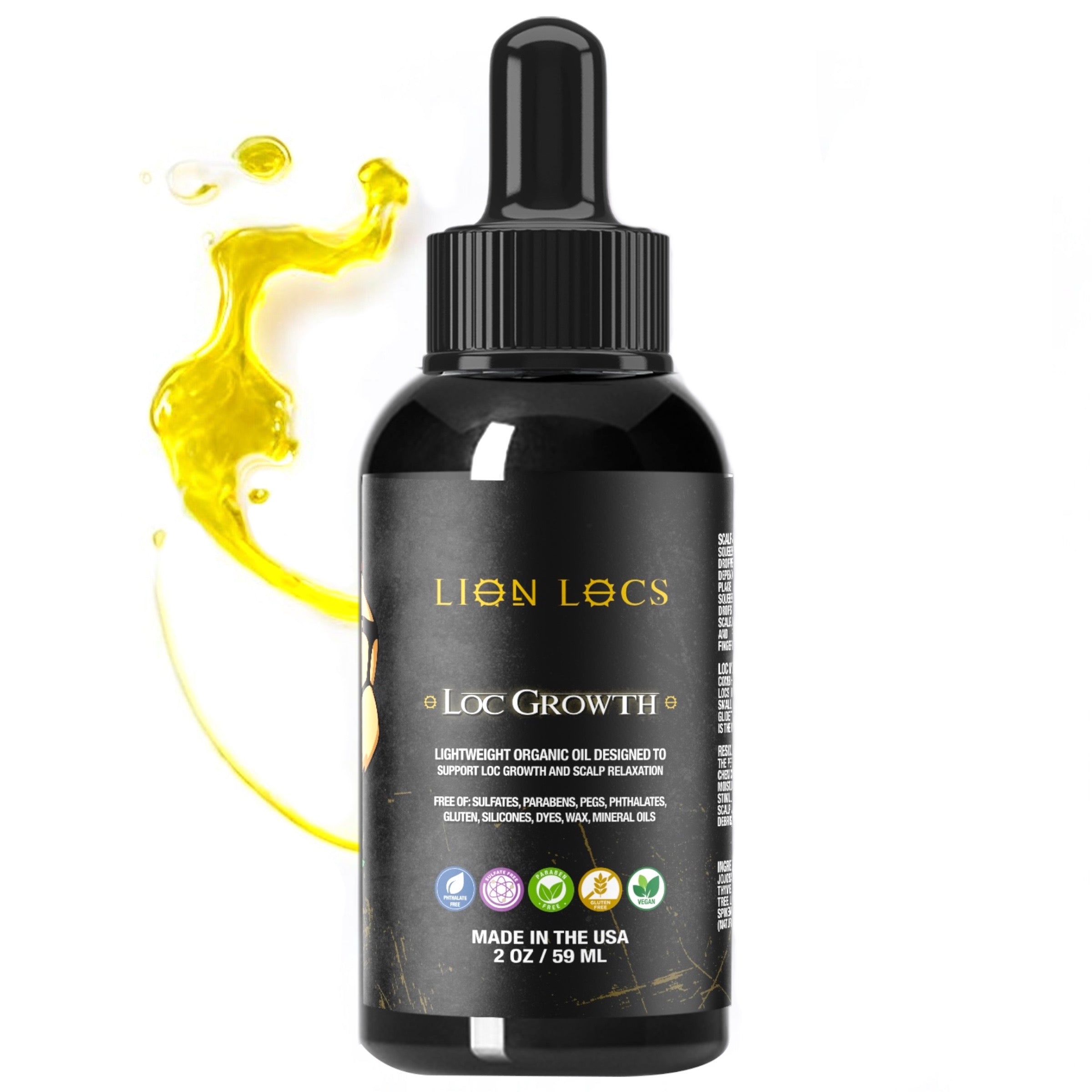 Lion Locs Loc Growth Oil