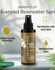 Advanced Rose Water Spray Treatment - Tobacco