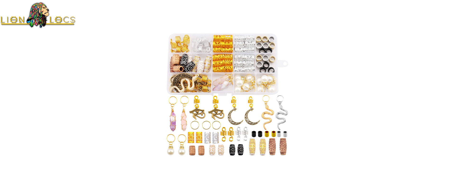 Messen 121PCS Loc jewelry set
