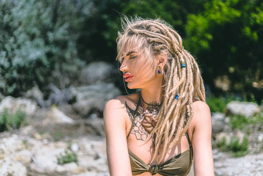 Alien dreadlock bead dreadlock jewelry dread bead loc bead cuff bead hair on sale bead nature dread bead spring dread bead