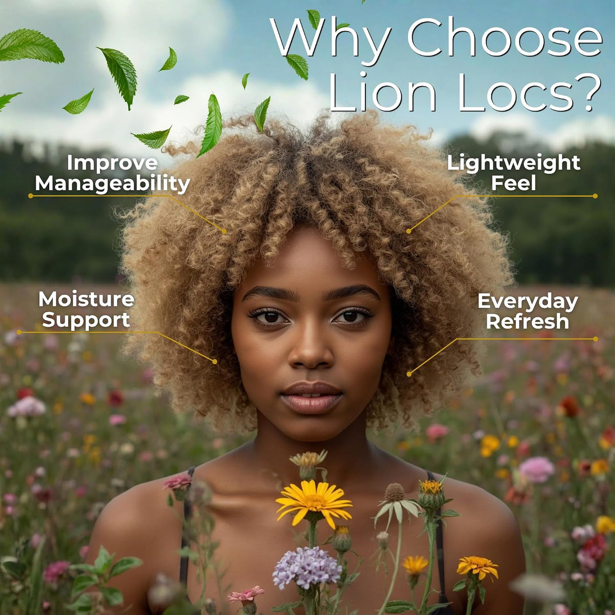 Lion Locs Hair Oil Spray oil blend ingredients