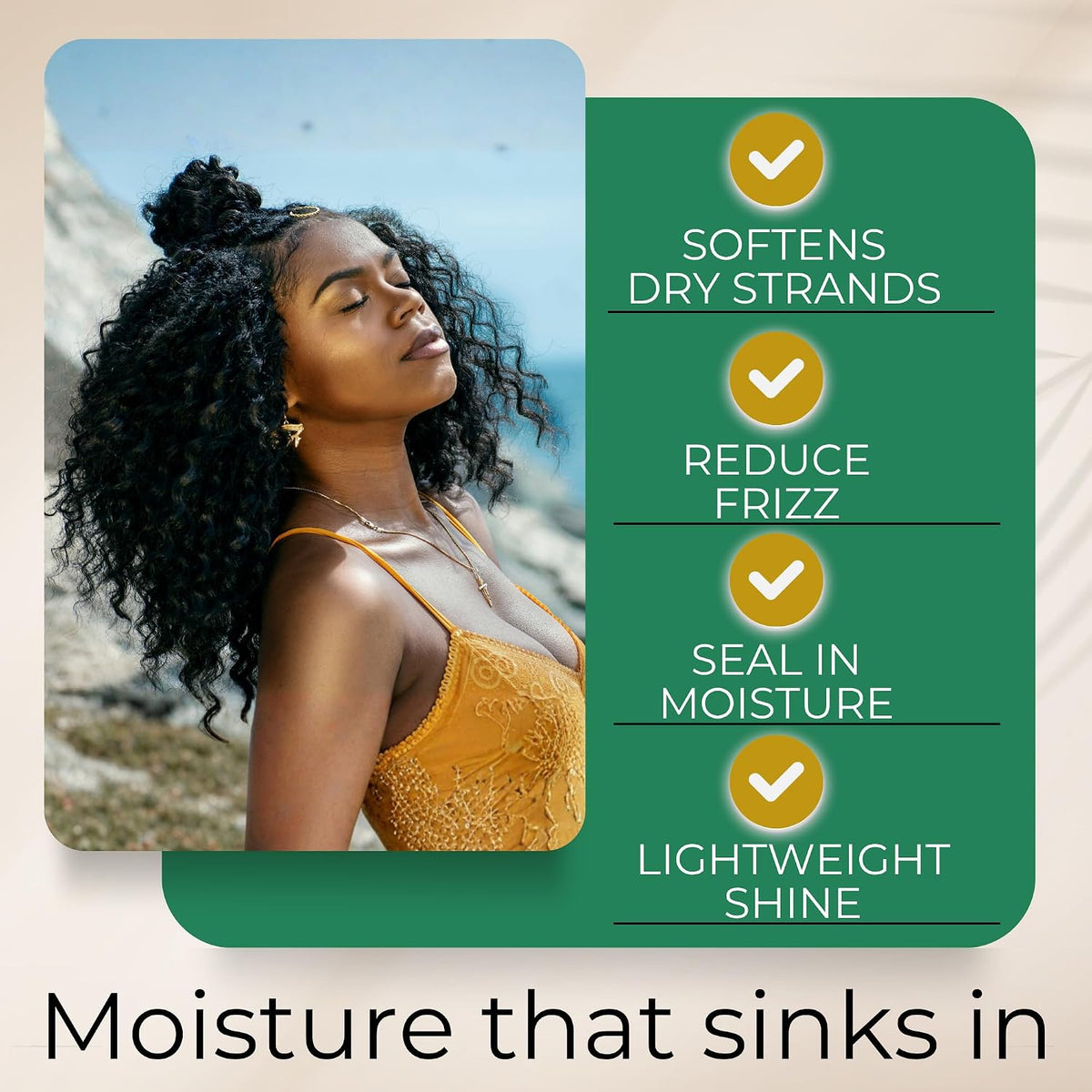 Lion Locs Hair Oil Spray adds shine and moisture to locs and braids