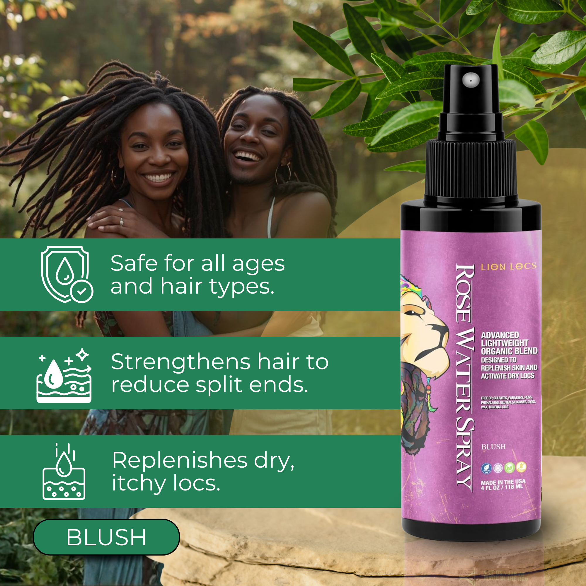 Advanced Rose Water Spray Treatment - Blush