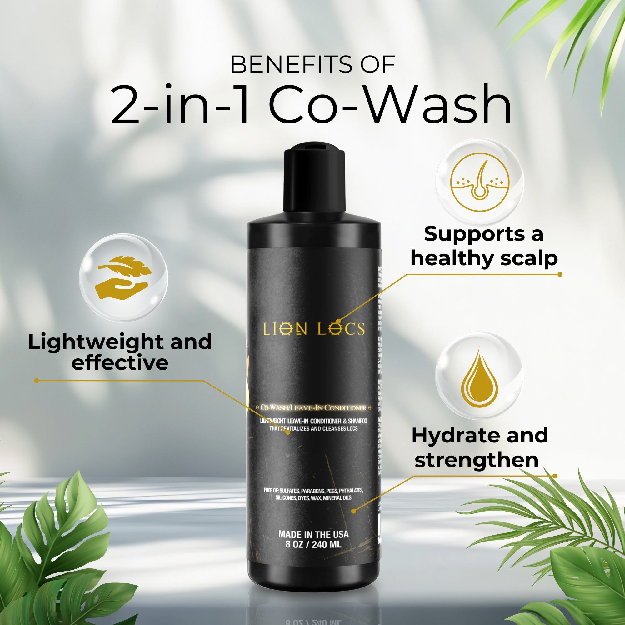 2 in 1 Co Wash for Dreadlocks