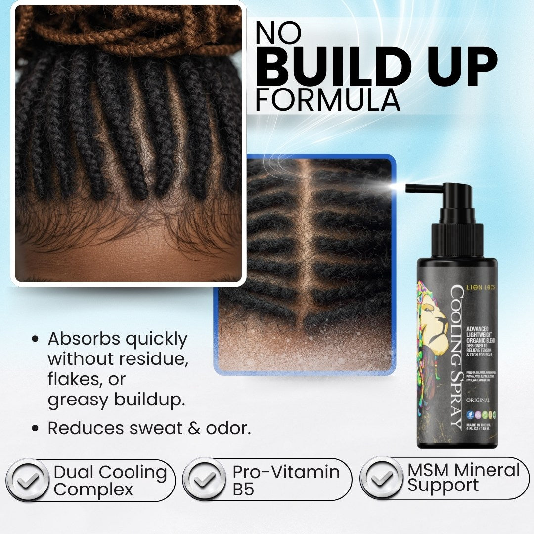 Cooling Spray | Hydrating Refreshing Spray for Dry, Itchy, &amp; Irritated Locs