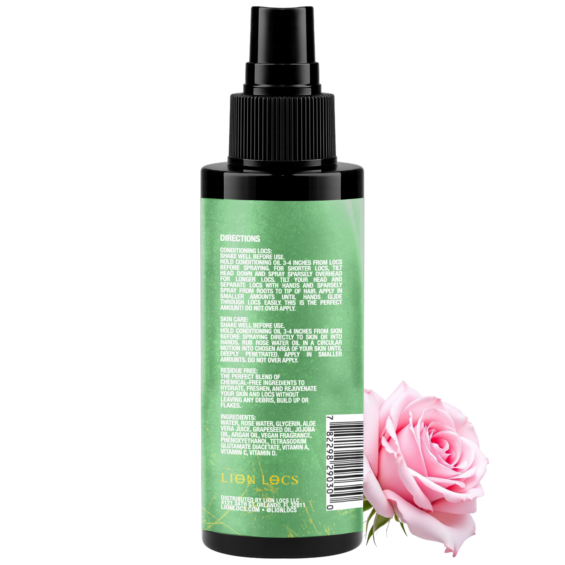 Advanced Rose Water Spray Treatment - Desert Nectar