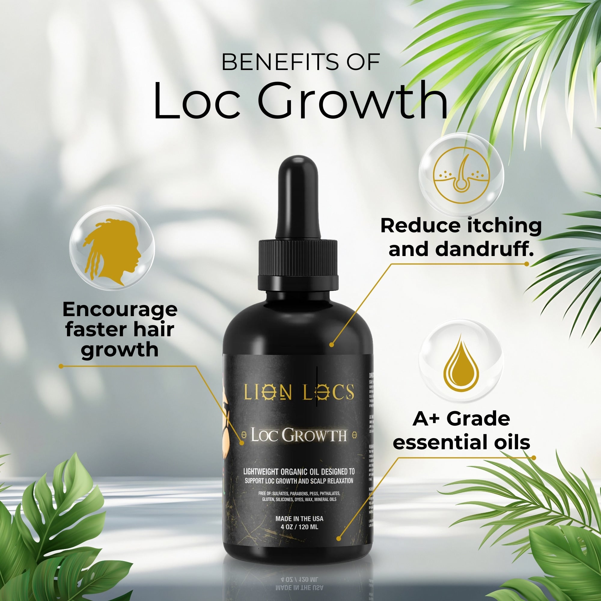 Lion Locs Loc Growth Oil