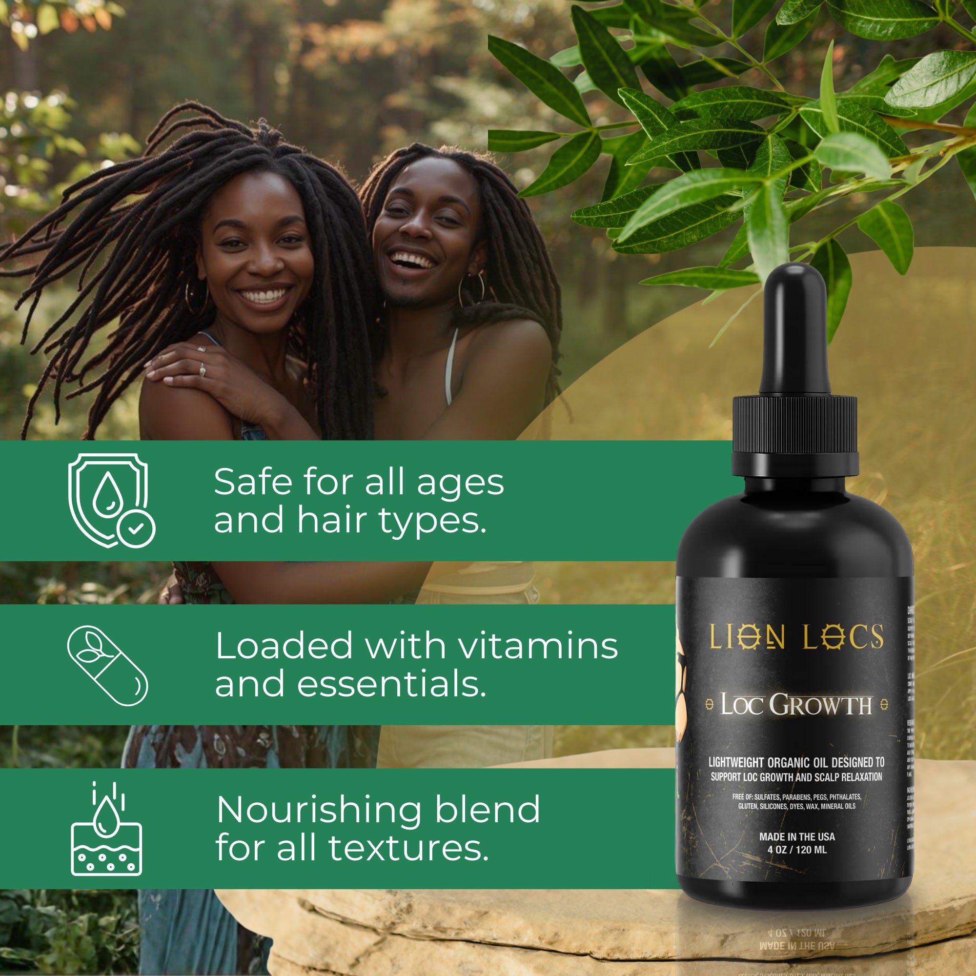 Lion Locs Loc Growth Oil