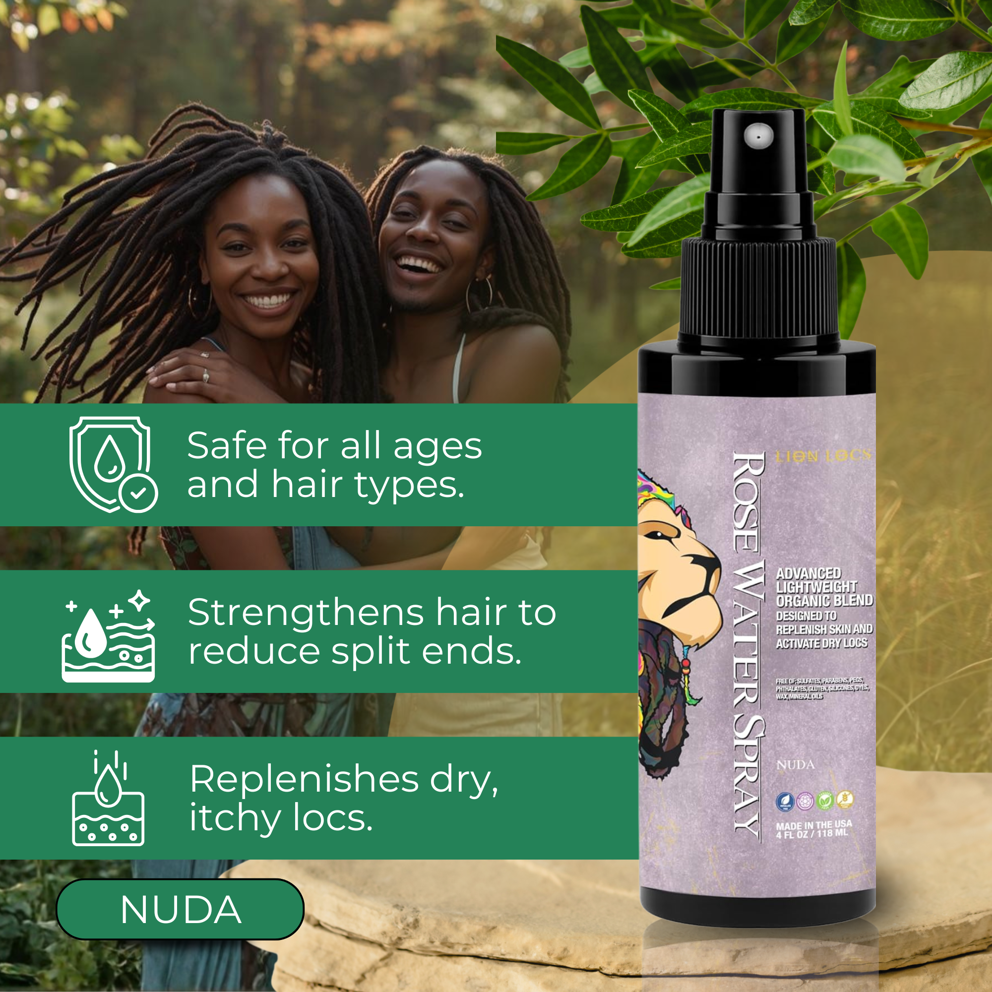 Advanced Rose Water Spray Treatment - Nuda