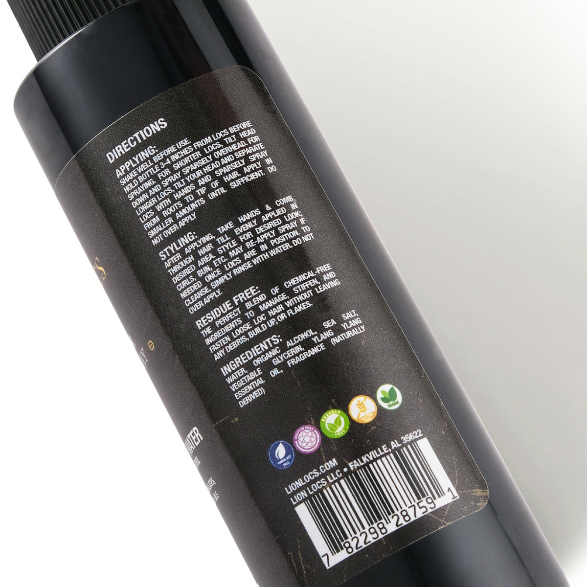 Sea Salt Hair Spray For Locs LionLocs