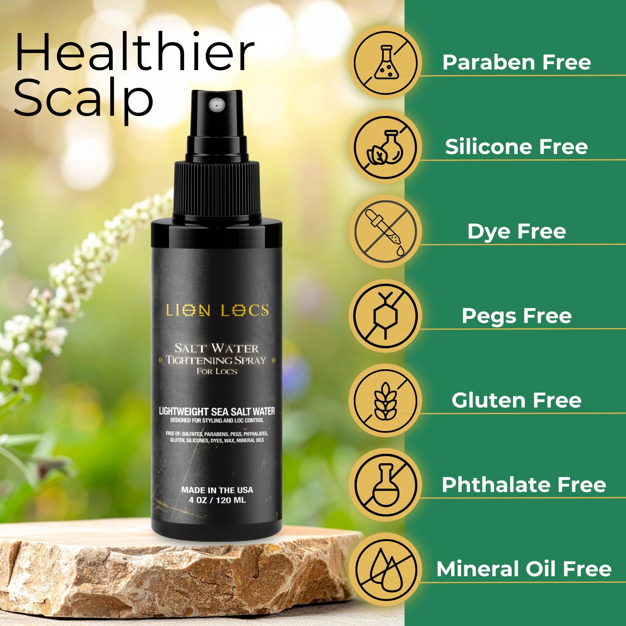 Sea Salt Hair Spray For Locs