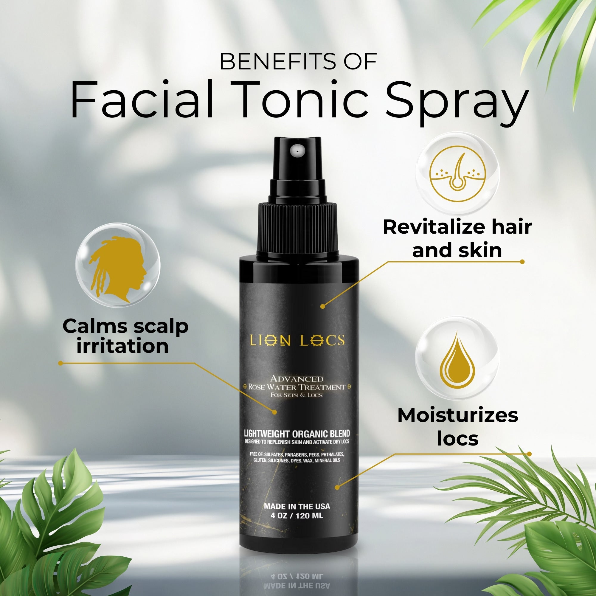 Advanced Rose Water Spray Treatment