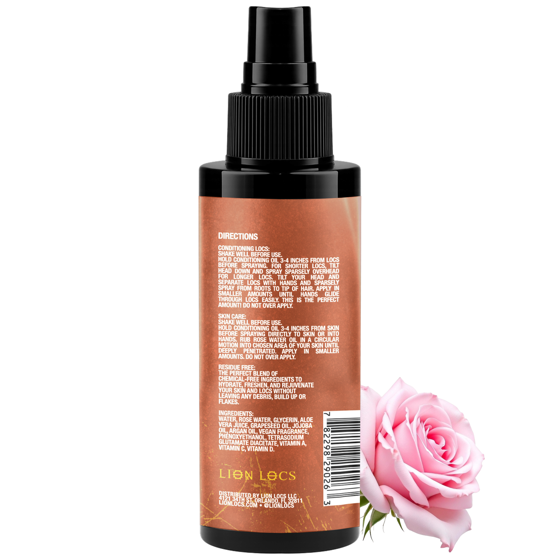 Advanced Rose Water Spray Treatment - Whisper