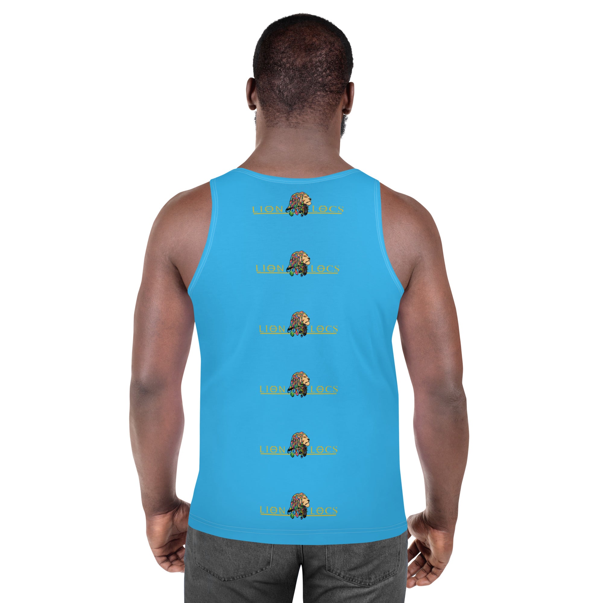 Unisex Tank Top Blue