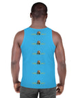 Unisex Tank Top Blue