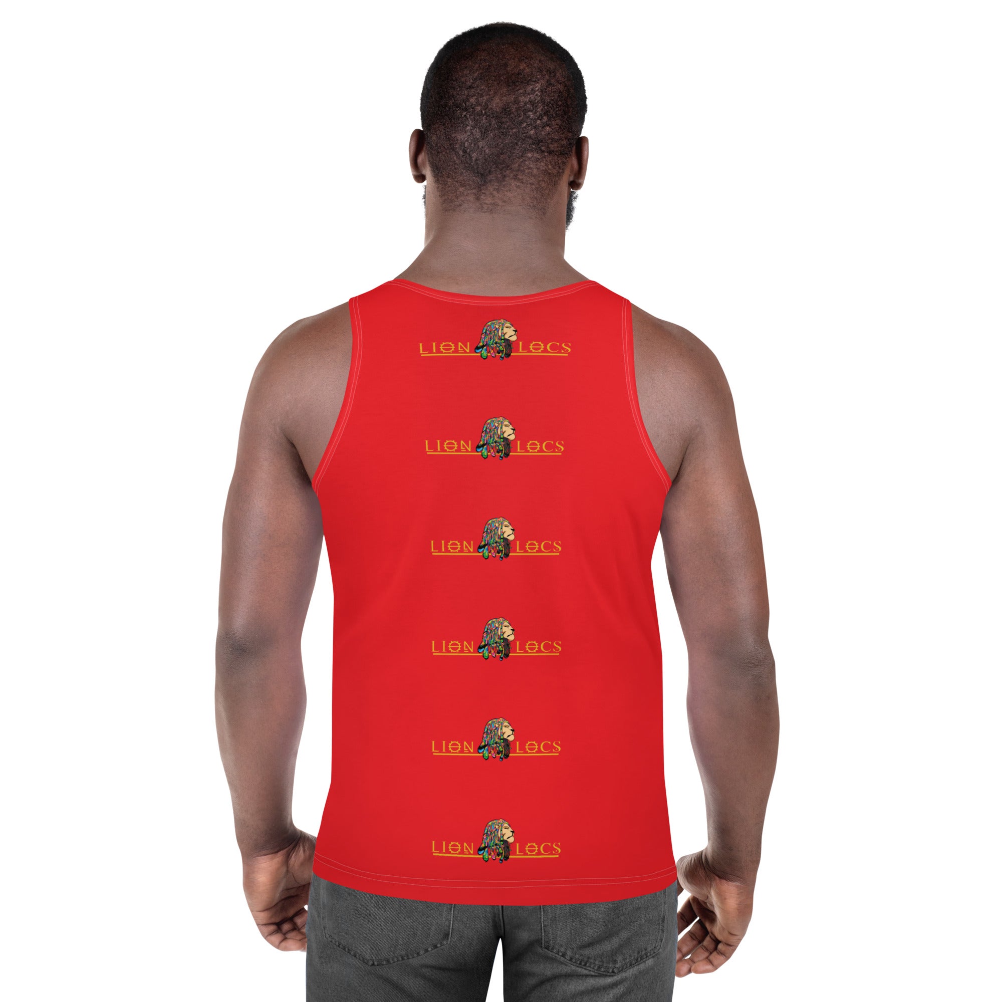 Unisex Tank Top Red