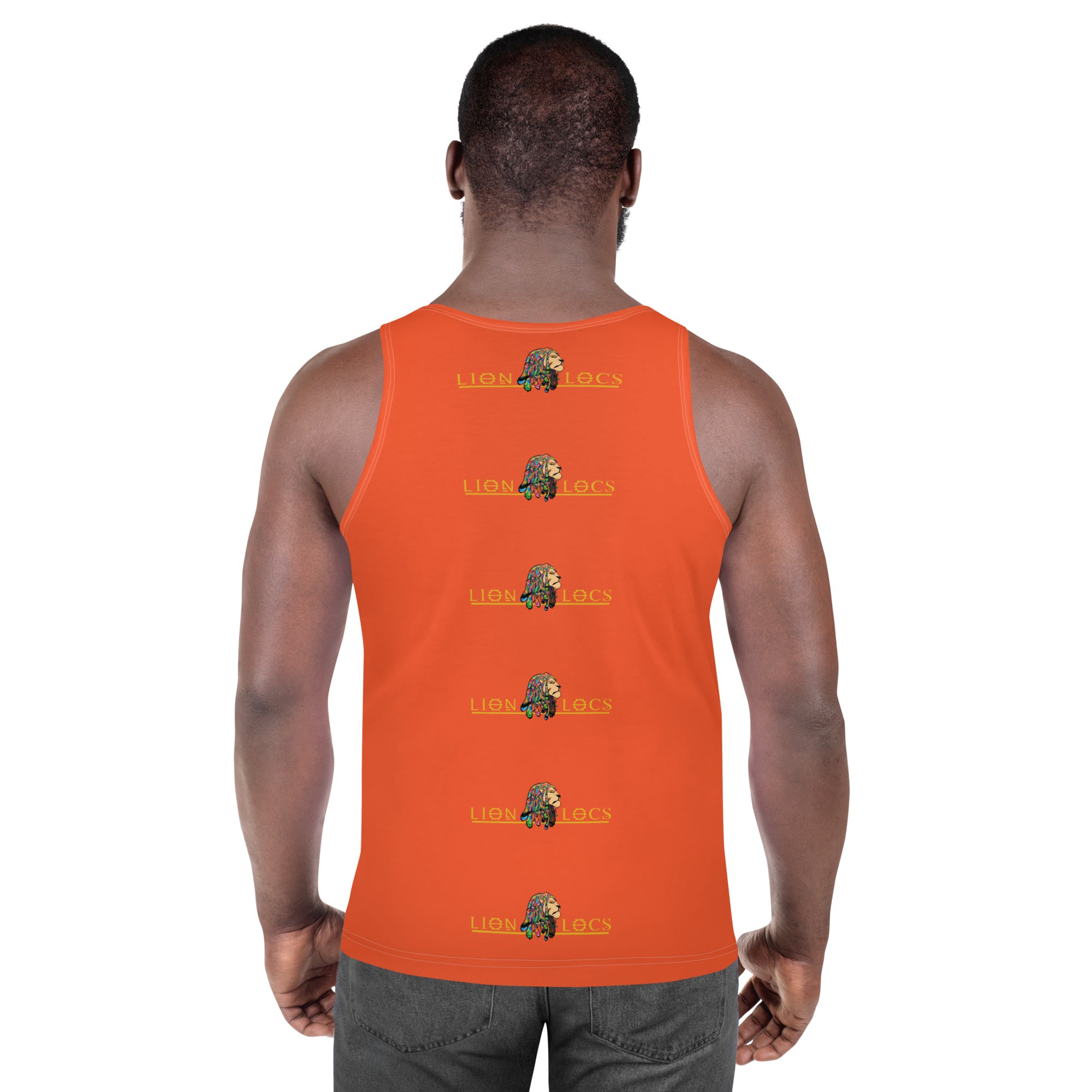 Unisex Tank Top Orange