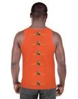 Unisex Tank Top Orange