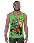 Unisex Tank Top Green