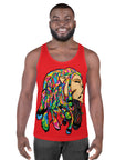 Unisex Tank Top Red