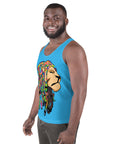 Unisex Tank Top Blue