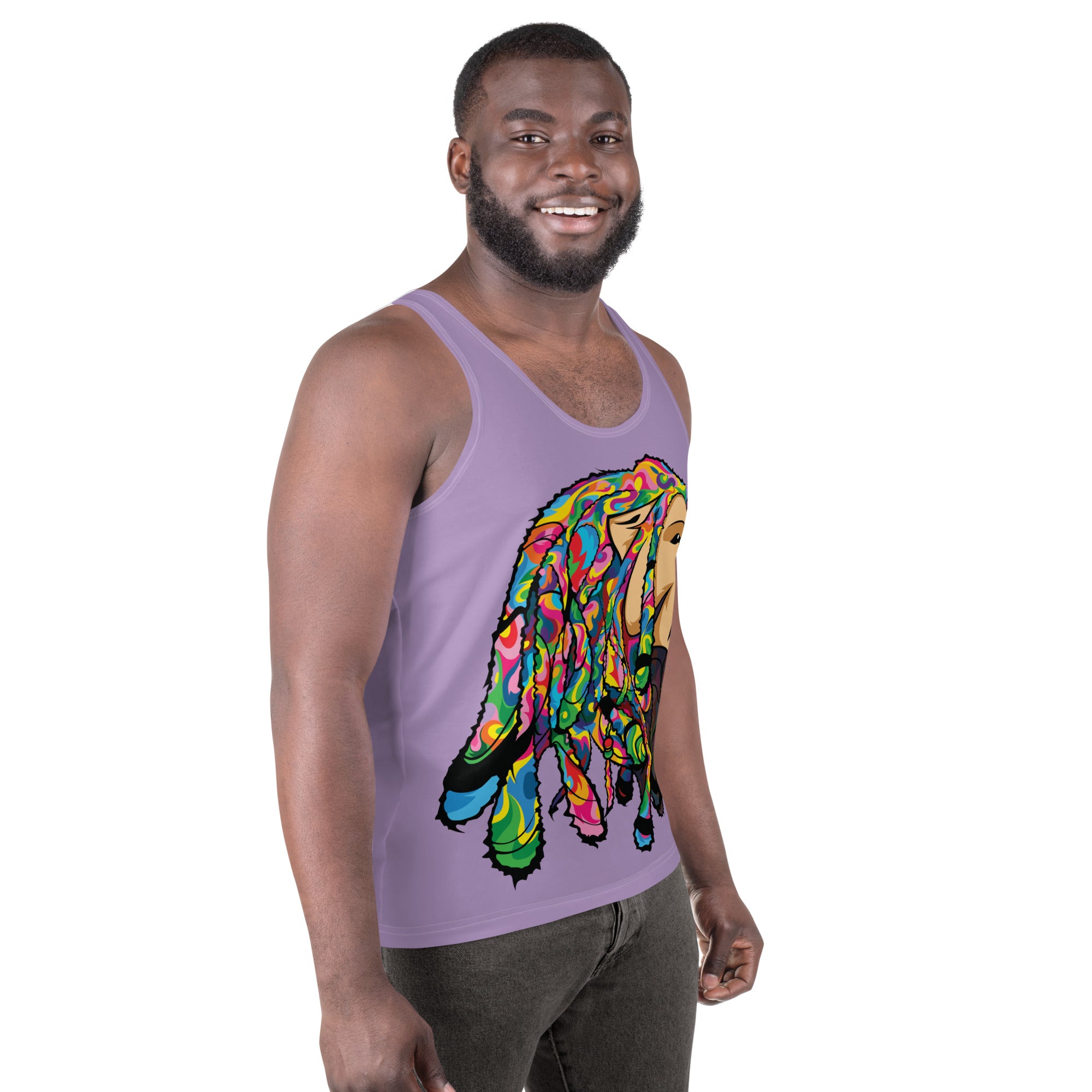 Unisex Tank Top Purple