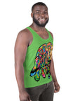 Unisex Tank Top Green