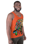 Unisex Tank Top Orange