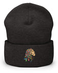 Lion Locs Cuffed Beanie