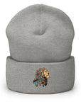 Lion Locs Cuffed Beanie