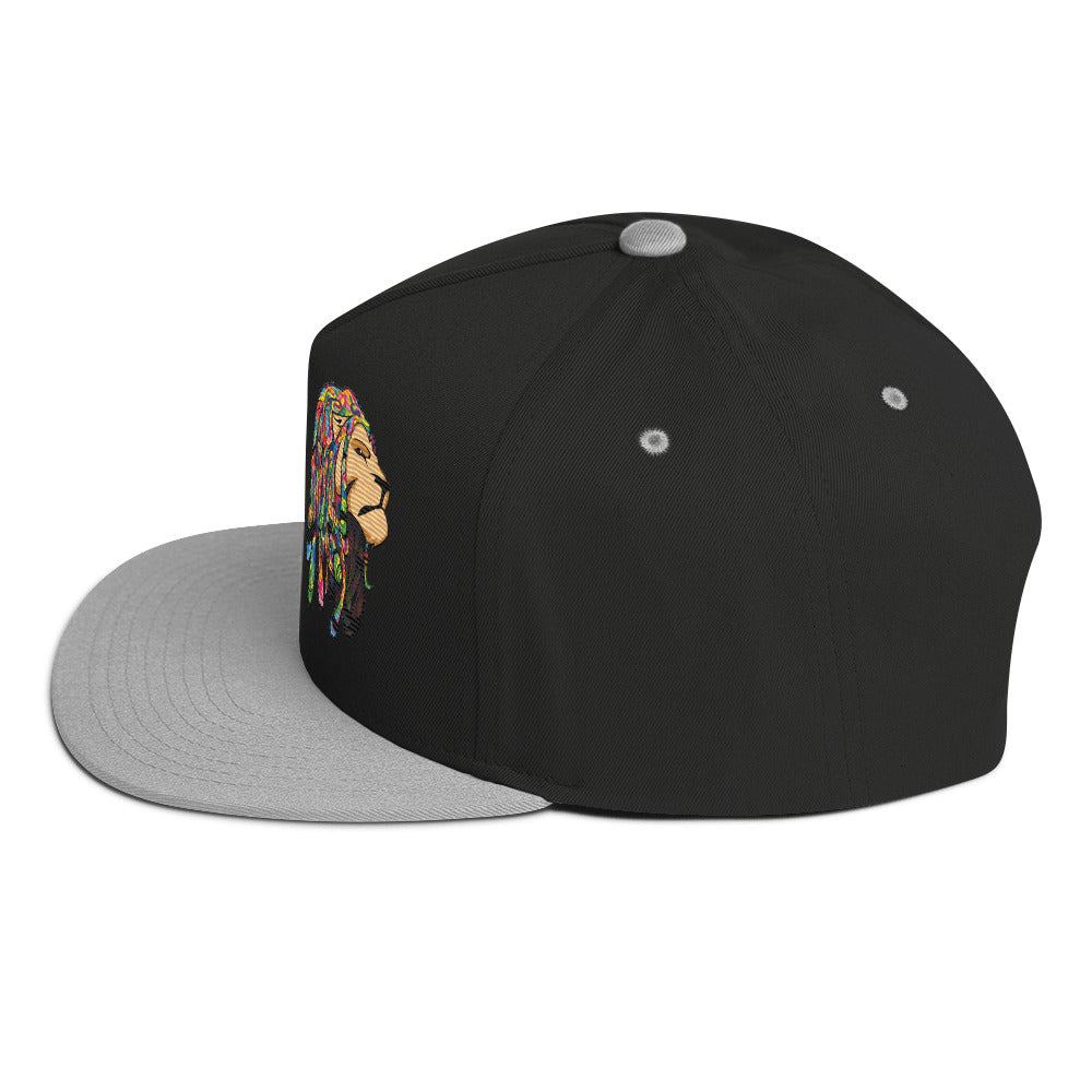 Lion Locs Flat Bill Hat Snapback