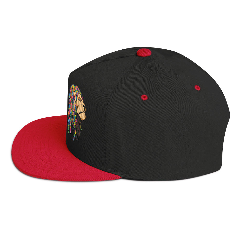 Lion Locs Flat Bill Hat Snapback