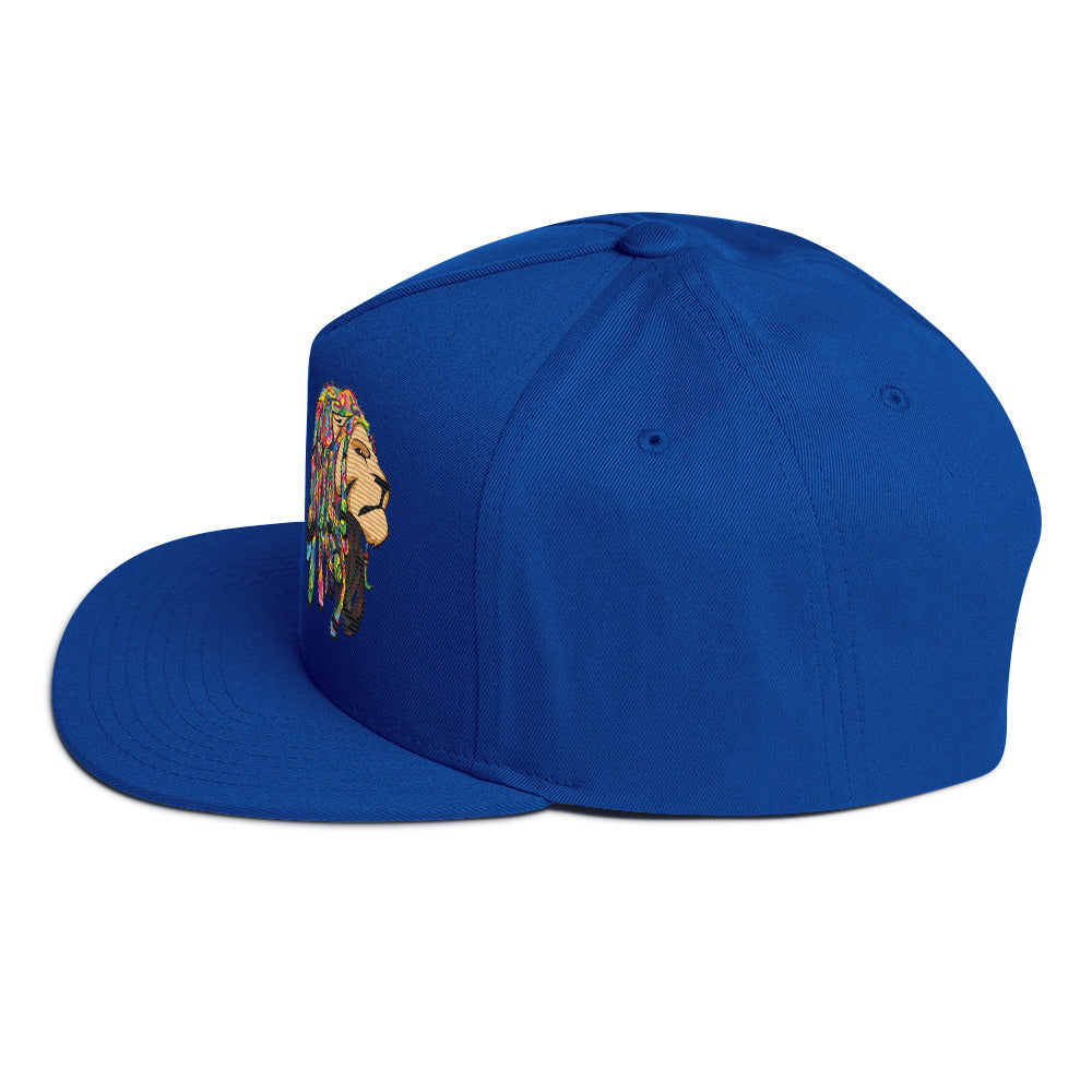 Lion Locs Flat Bill Hat Snapback